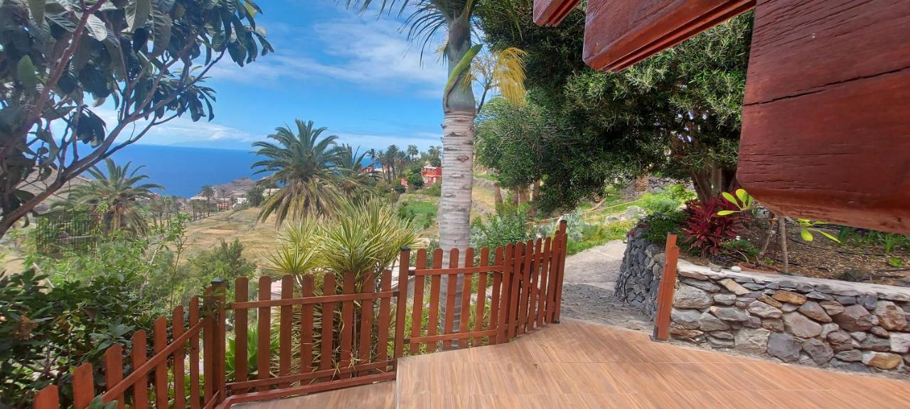 Alojera Cabana Los Palmeros, Vista Al Mar Y La Montana מראה חיצוני תמונה