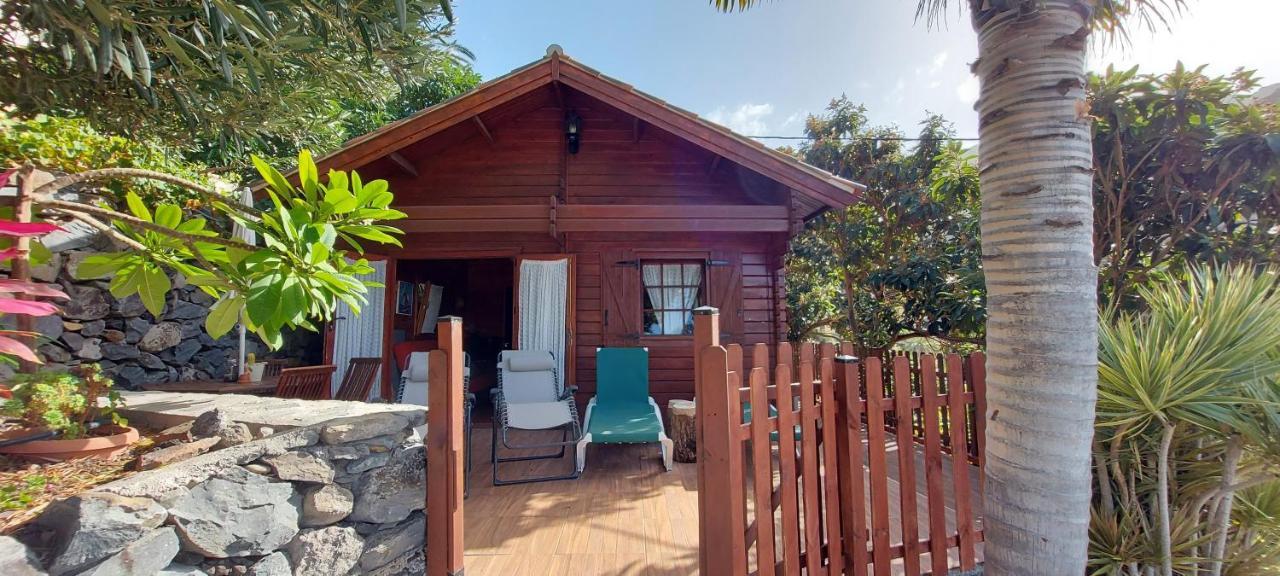 Alojera Cabana Los Palmeros, Vista Al Mar Y La Montana מראה חיצוני תמונה