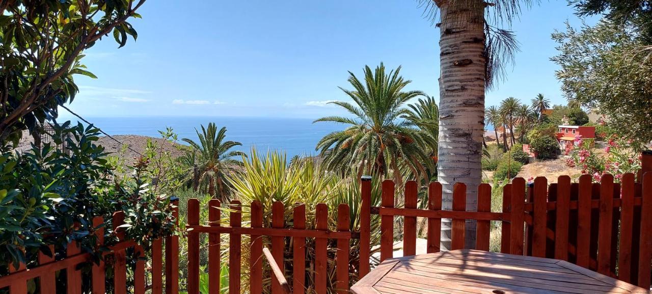 Alojera Cabana Los Palmeros, Vista Al Mar Y La Montana מראה חיצוני תמונה