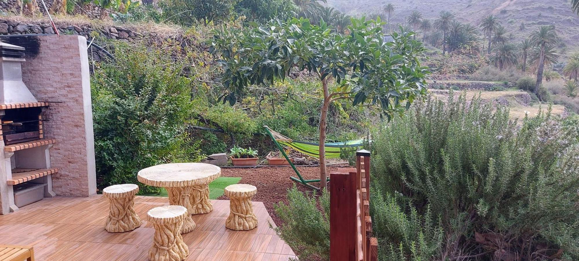 Alojera Cabana Los Palmeros, Vista Al Mar Y La Montana מראה חיצוני תמונה