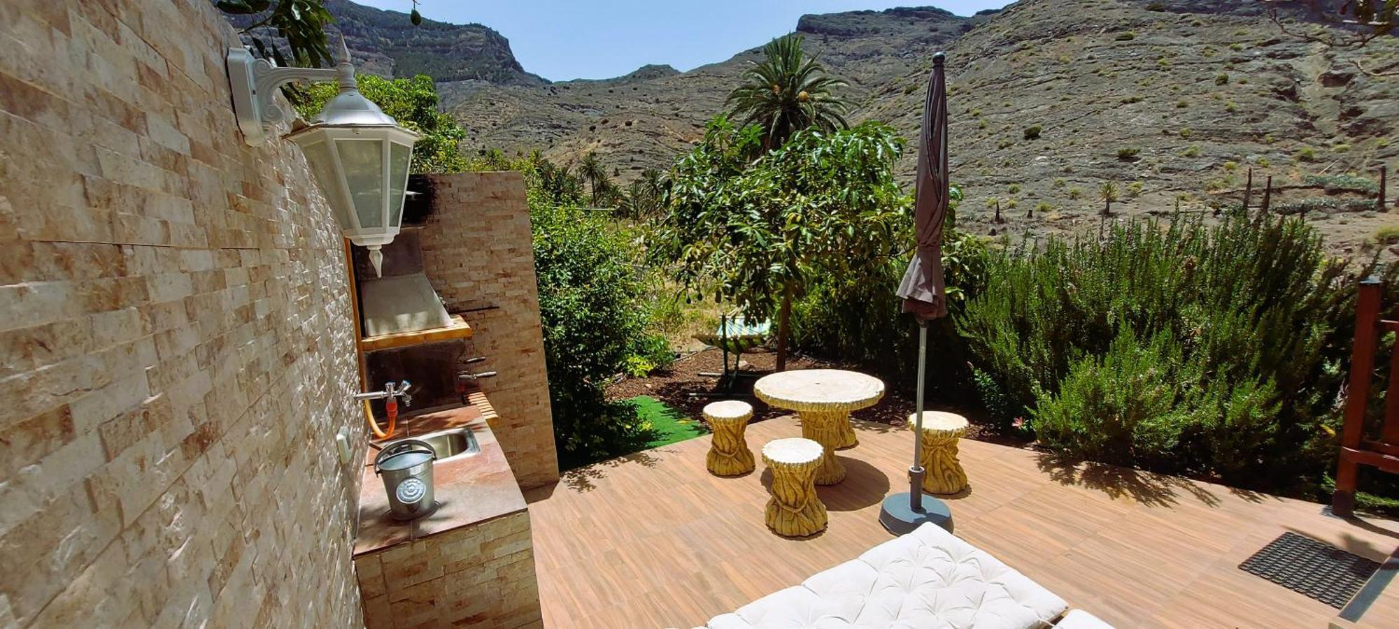 Alojera Cabana Los Palmeros, Vista Al Mar Y La Montana מראה חיצוני תמונה