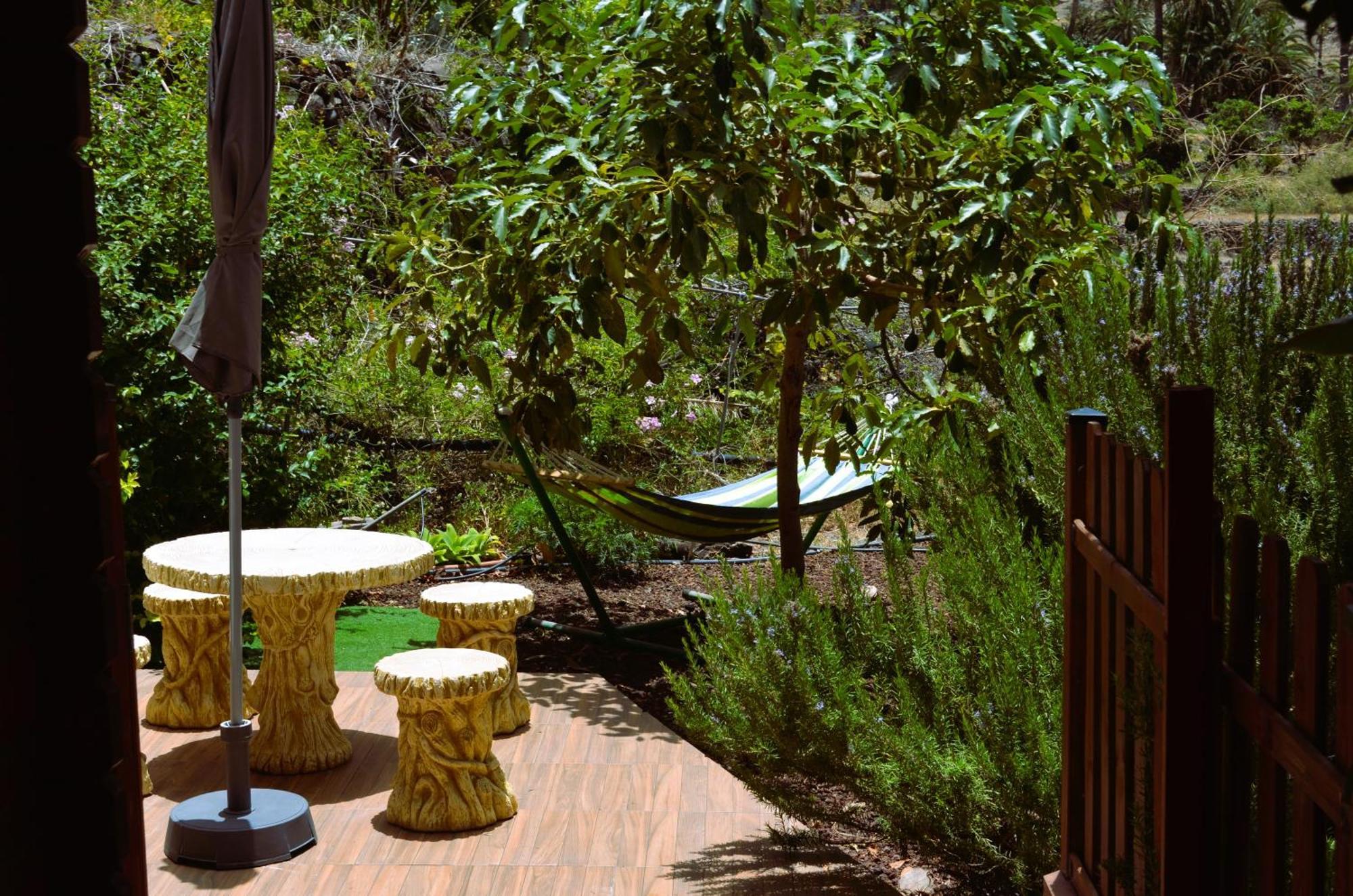 Alojera Cabana Los Palmeros, Vista Al Mar Y La Montana מראה חיצוני תמונה